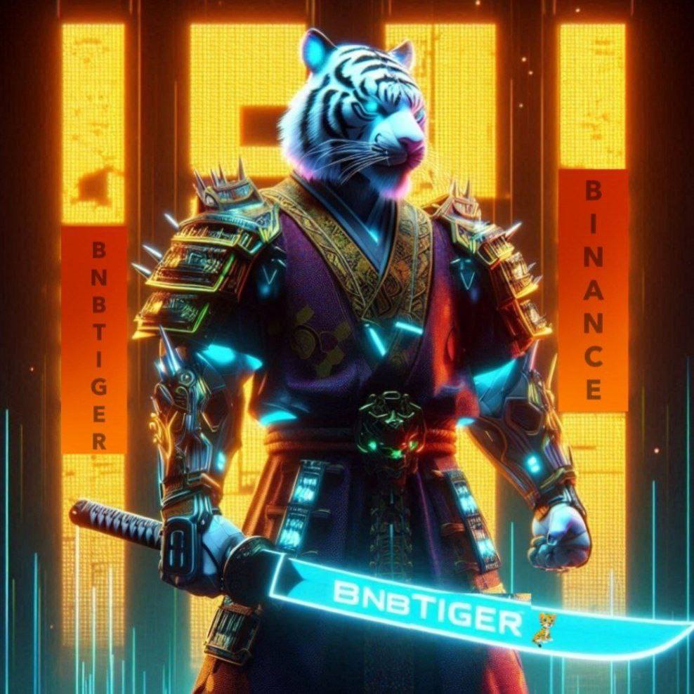 Brave Tiger - BNBTiger Community Art
