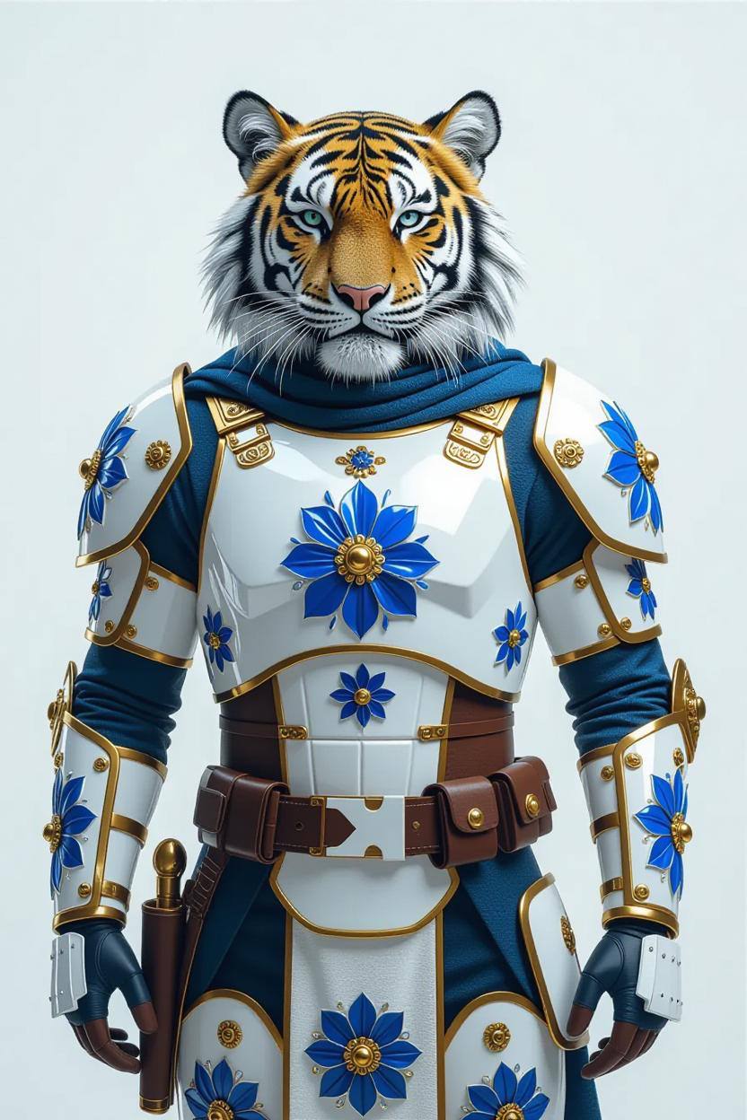 Golden Tiger - BNBTiger Community Art
